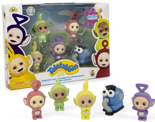 Teletubbies CheeBee Flocked 5 Piece Collector Set The Loyal