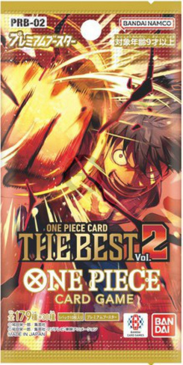 One Piece Trading Card Game The Best Vol. 2 PREMIUM Booster
