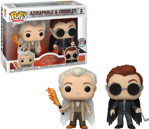 Funko Pop! Supernatural - Crowley #200 Con Custodia Protettiva, Figura In Vinile Da Collezione