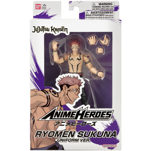 Jujutsu Kaisen Anime Heroes Ryomen Sukuna Action Figure [Uniform Version] (Pre-Order ships September)