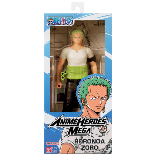 One Piece Anime Heroes Mega Roronoa Zoro Action Figure