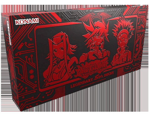 YuGiOh 5Ds Legendary Decks 3x 51-Card Decks Konami - ToyWiz