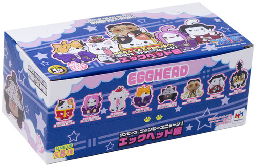 One Piece Mega Cat Project Nyan Piece Nyan Box of 8 Figures
