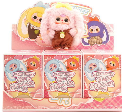 Baby Three Macaron Cute Bunny V. 2 Mystery Pack One RANDOM