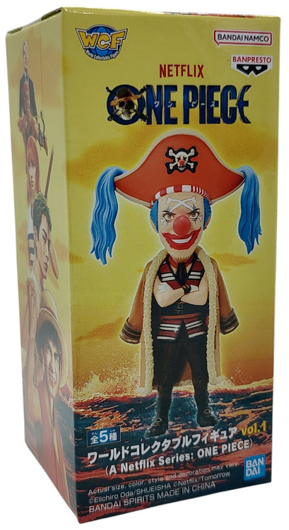 A Netflix Series: One Piece World Collectable Figure WCF Vol. 1 Buggy 2.8-Inch Minifigue