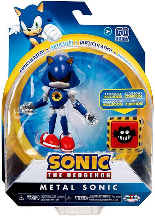 Sonic The Hedgehog Basic Wave 2 Metal Sonic 4 Action Figure Trap Spring ...