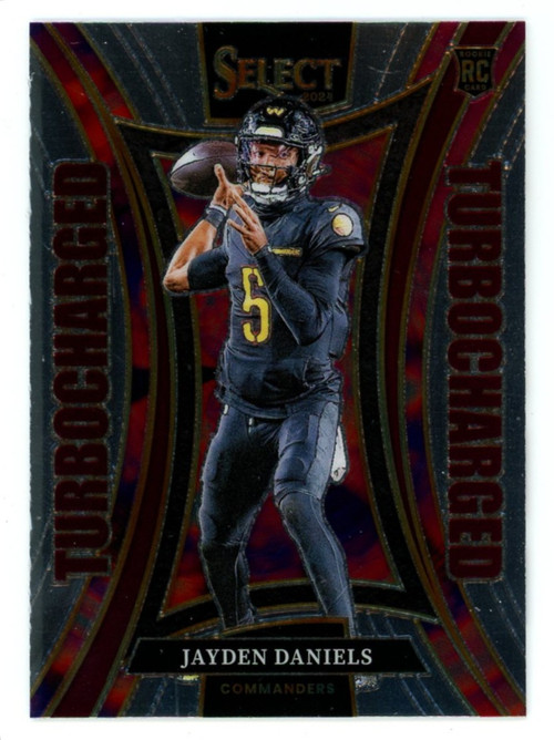 NFL 2024 Panini Select Football Single Card Turbocharged Jayden