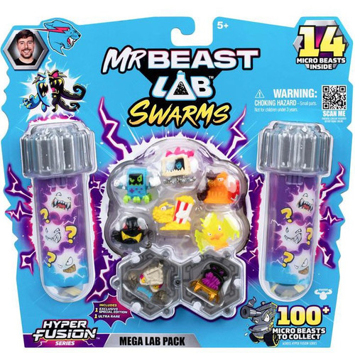MrBeast Lab Swarms Hyper Fusion Series MILK BONES Mega Lab