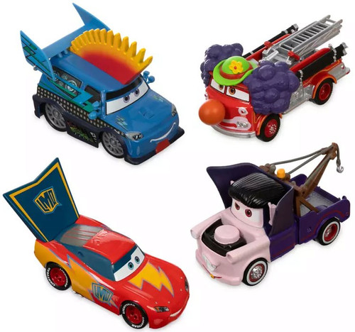Disney Pixar Cars Cars 3 Cars Halloween 143 Diecast Car 4-Pack DJ