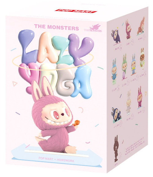 POP MART THE MONSTERS LABUBU 4個セット Labubu The Monsters Lazy Yoga Mystery Pack Pop Mart - ToyWiz