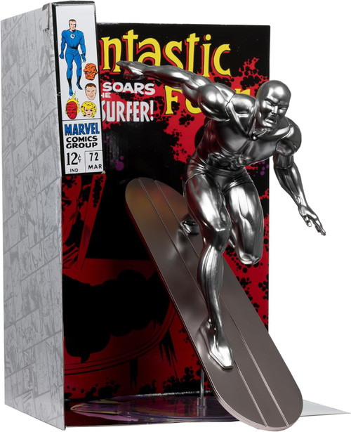 McFarlane Toys Marvel Fantastic Four Silver Surfer 16 Posed Figure
