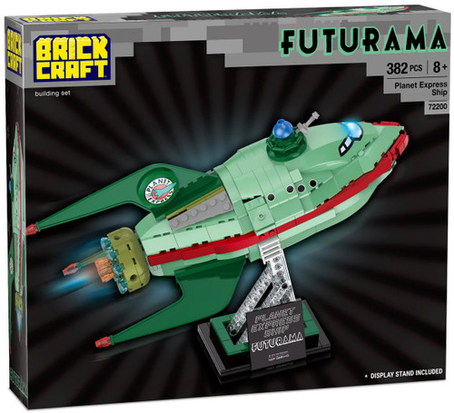 Futurama Planet Express Ship Building Block Set 72200 Brickcraft