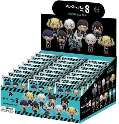 Kaiju No. 8 3D Figural Bag Clip Kaiju No. 8 Series 2 Mystery Box