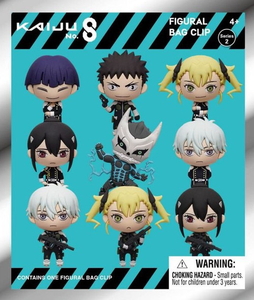 Kaiju No. 8 3D Figural Bag Clip Kaiju No. 8 Series 2 Mystery Pack