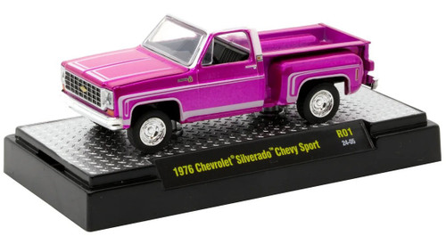 M1dyまとめ売り M2 1978 Chevrolet Silverado 30 Pickup Black 1/64 Diecast Car