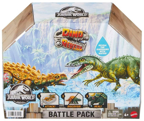 Jurassic World Dino Reveal Battle Pack Version Mattel ToyWiz - Main Image