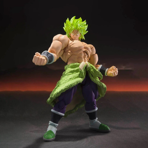 Tamashii Nations Dragon Ball Super: Broly S.H.Figuarts Super Saiyan Broly Fully Power 8.6-Inch Collectable Figure [Reissue] (Pre-Order ships March)
