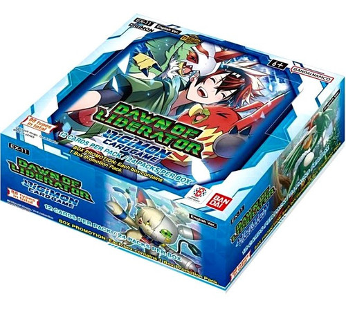 Digimon Card Game Dawn of Liberator Extra Booster Box EX11 ENGLISH