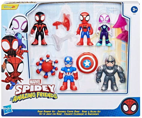 Marvel Spidey His Amazing Friends Rhino Roundup Set Exclusive 4