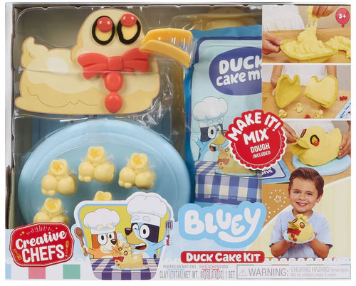Bluey Little Tikes Creative Chefs Duck Cake Playset MGA