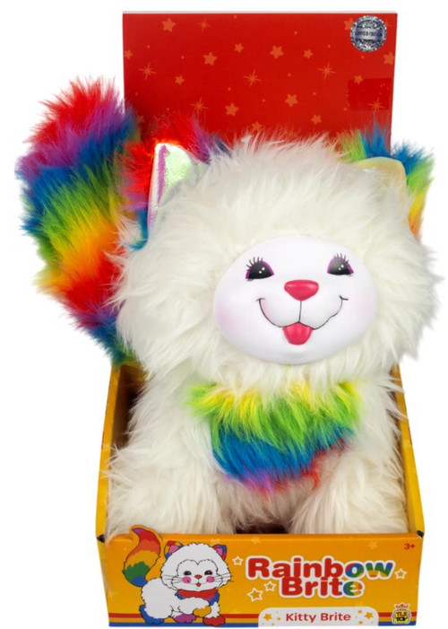 Rainbow Brite 猫ちゃん Rainbow Brite Kitty Brite 10 Plush Doll The Loyal Subjects - ToyWiz