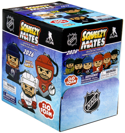 NHL Squeezy Mates Hockey Series 6 Mystery Box 24 Packs Party