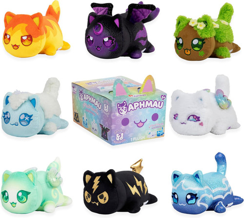 APHMAU 公式　MeeMeow ぬいぐるみ大量まとめて Aphmau MeeMeows Litter 8 Elemental 6 Mystery Plush Pack Bonkers