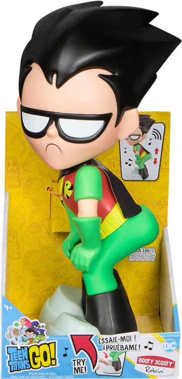 ティーンタイタンズGO ロビン BOOTY SCOOTY ダンスフィギュア Amazon.com: DC Comics Teen Titans Go! Booty Scooty Robin