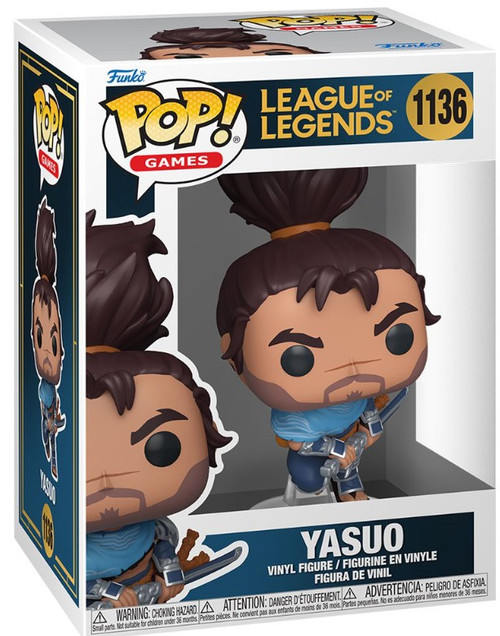 Funko Pop! Games: League of Legends - Yasuo #1136 Vinyl Figure