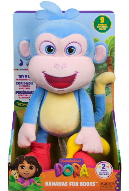 Dora the Explorer Bananas for Boots Exclusive 13 Plush with Sound