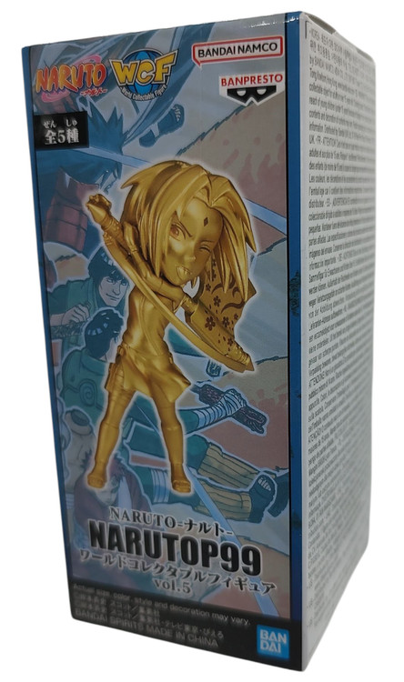 World Collectable Figure WCF NarutoP99 Vol.5 Gold Sakura 2.8-Inch Minifigue