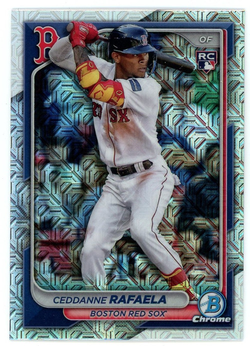 MLB Topps 2024 Bowman Chrome Baseball Single Card Mojo Refractor