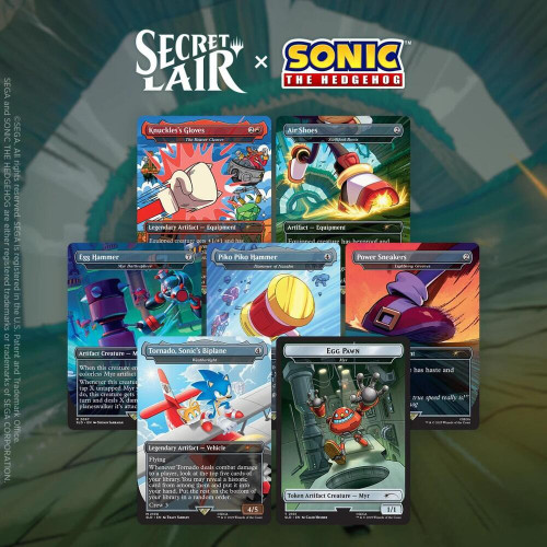 MTG Sonic the Hedgehog他Foil7枚セット Sonic The Hedgehog x MTG Secret Lair Singles YOU PICK Foil