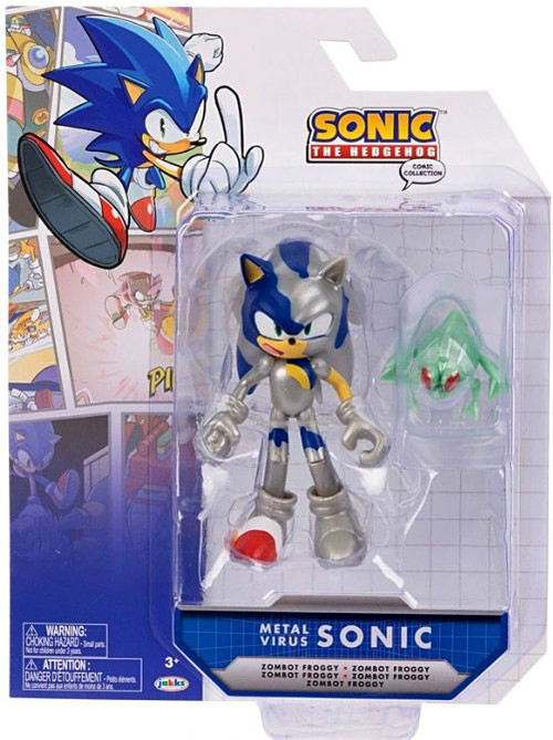 レ*ナ様 ソニック メタルウイルス フィギュア Sonic The Hedgehog Metal Virus Sonic 4 Articulated Action Figure