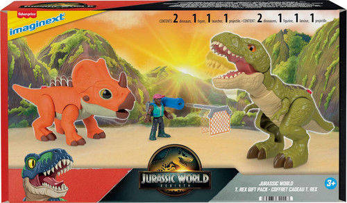Fisher Price Jurassic World Rebirth Imaginext Rex Gift Pack