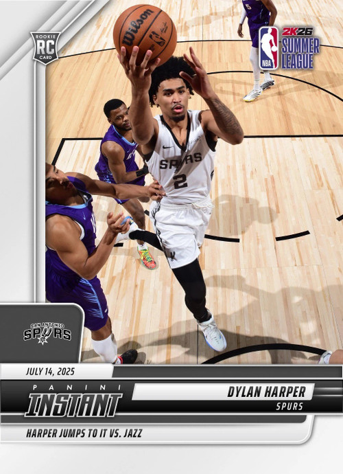 NBA 2025-26 Panini Instant Basketball Single Card Dylan Harper 28