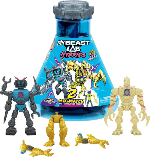 ミスタービーストLab Hyper-Charged Mystery Pack Mr. Beast Lab Swarms Mystery Pack Exclusive Mini Figures - Walmart.com