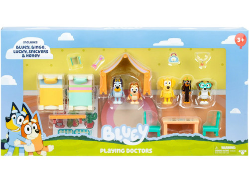アイケア Bluey Bluey Playing Doctors Exclusive Playset Inlcudes Bluey