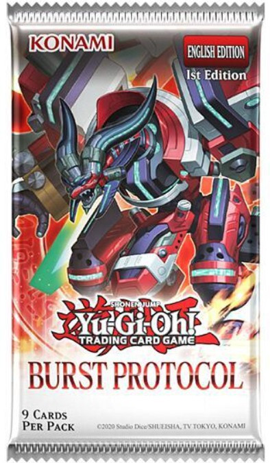 YuGiOh Burst Protocol Booster Pack 9 Cards Konami - ToyWiz