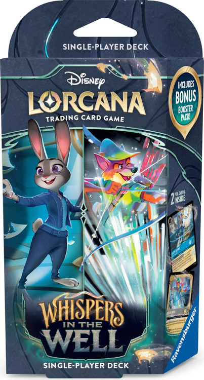judy hopps lorcana card - Rise of the Floodborn - [THOROUGH INVESTIGATION] When you play this character and whenever she quests Judy Hopps - Uncovering Clues