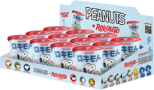 Rokimoto Peanuts Collectible Figure Snoopy Mystery Box 12 Packs