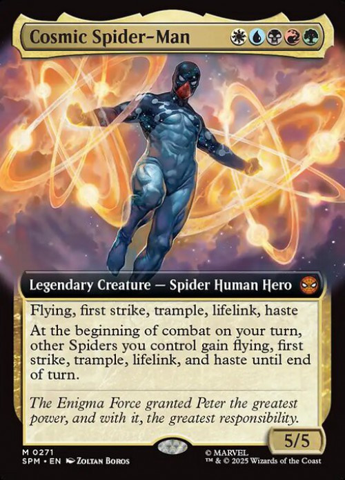 Magic The Gathering Marvel Single Card Mythic Rare Cosmic Spider