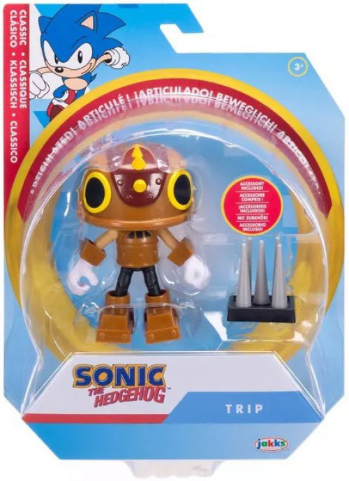 Sonic The Hedgehog Classic Trip 4 Action Figure Jakks Pacific - ToyWiz