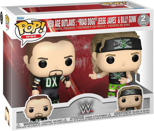 Funko WWE Wrestling POP WWE New Age Outlaws Vinyl Figure 2-Pack