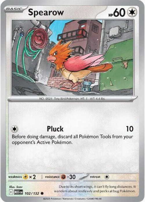 1995 spearow pokemon card [Reverse Holo] #62 Prices | Unleashed Certification #59421878 Spearow - Common 1995 Red