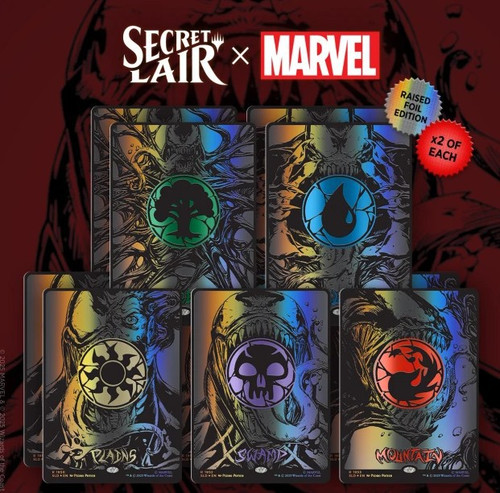 Secret Lair MANA SYMBIOTE　2つセット Magic The Gathering Trading Card Game Marvels Spider-Man
