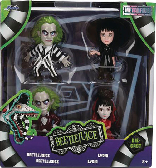 Beetlejuice Beetlejuice 2.5 Diecast Figure 4-Pack Jada Toys - ToyWiz