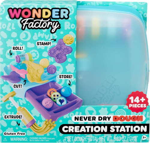 Wonder Factory Never Dry Dough Creation Station Play Set MGA