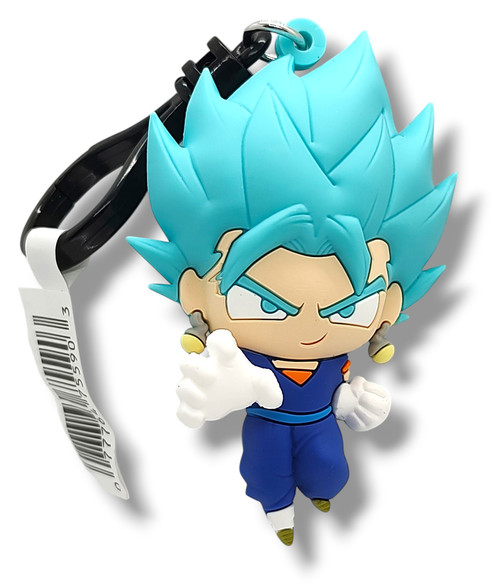 3D Figural Foam Bag Clip Dragon Ball Super Series 4 SSGSS Vegito Minifigue [Loose]