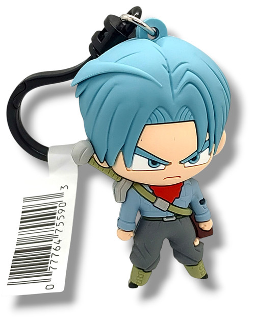 3D Figural Foam Bag Clip Dragon Ball Super Series 4 Future Trunks Minifigue [Loose]